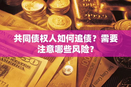 武汉共同债权人如何追债？需要注意哪些风险？