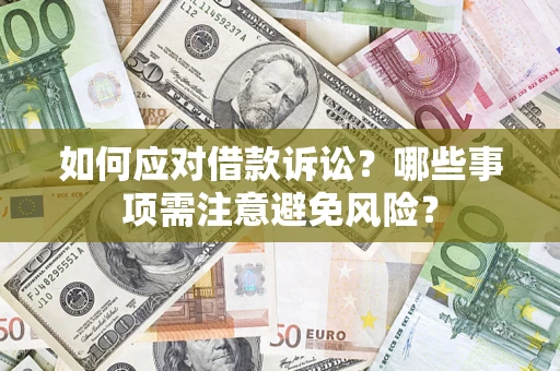 武汉如何应对借款诉讼？哪些事项需注意避免风险？