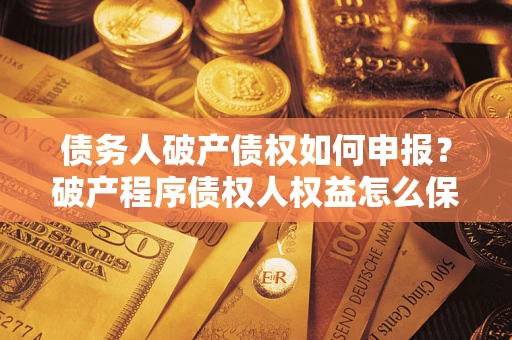 武汉债务人破产债权如何申报？破产程序债权人权益怎么保障？