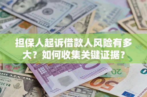 武汉担保人起诉借款人风险有多大？如何收集关键证据？