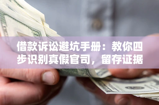 武汉借款诉讼避坑手册：教你四步识别真假官司，留存证据不踩雷