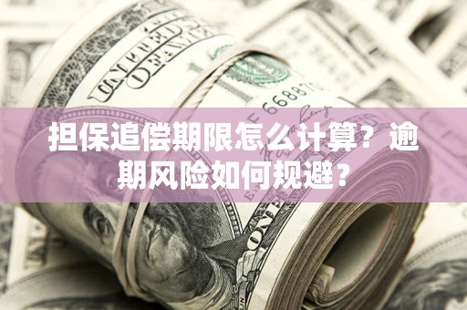 武汉担保追偿期限怎么计算？逾期风险如何规避？