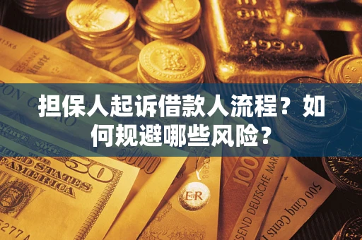 武汉担保人起诉借款人流程？如何规避哪些风险？