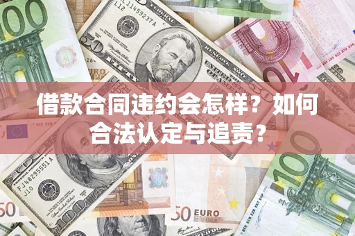 武汉借款合同违约会怎样？如何合法认定与追责？