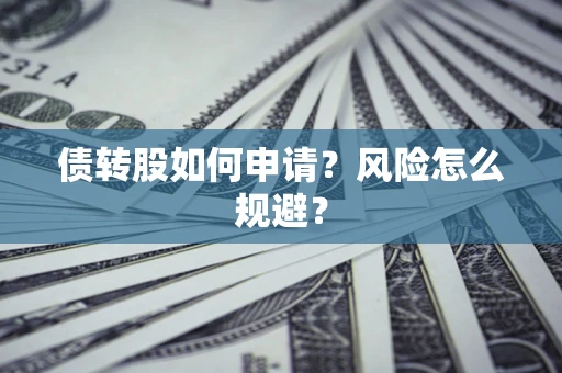 武汉债转股如何申请？风险怎么规避？