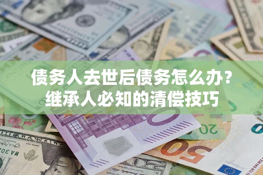 武汉债务人去世后债务怎么办？继承人必知的清偿技巧