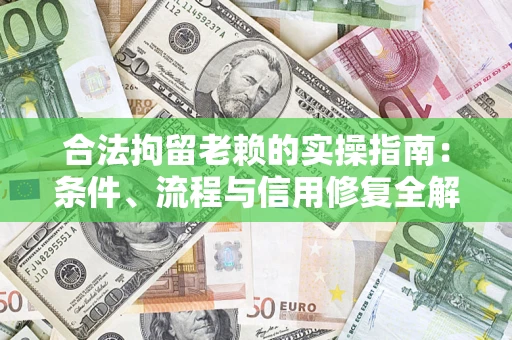 武汉合法拘留老赖的实操指南：条件、流程与信用修复全解析