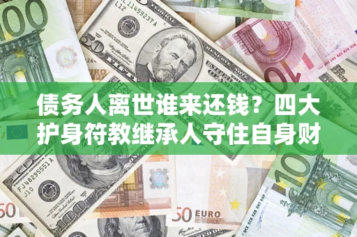 武汉债务人离世谁来还钱？四大护身符教继承人守住自身财产